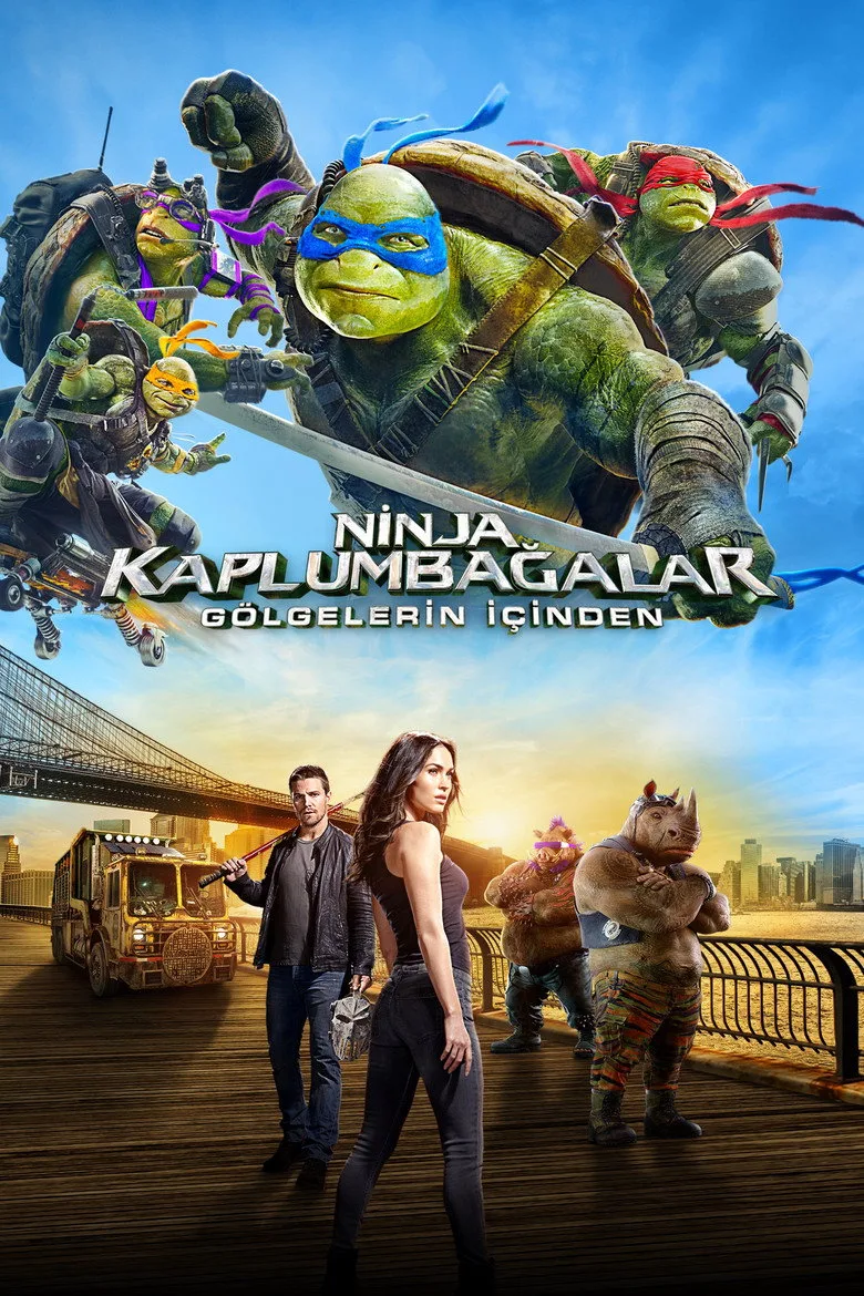 Ninja Kaplumbağalar: Gölgelerin İçinden Film izle